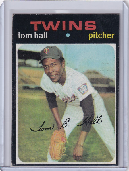 1971 Topps Baseball #313 Tom Hall - Minnesota Twins