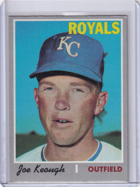 1970 Topps Baseball #589 Joe Keough - Kansas City Royals