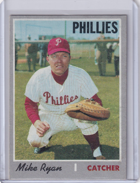 1970 Topps Baseball #591 Mike Ryan - Philadelphia Phillies