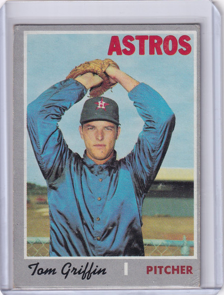 1970 Topps Baseball #578 Tom Griffin - Houston Astros