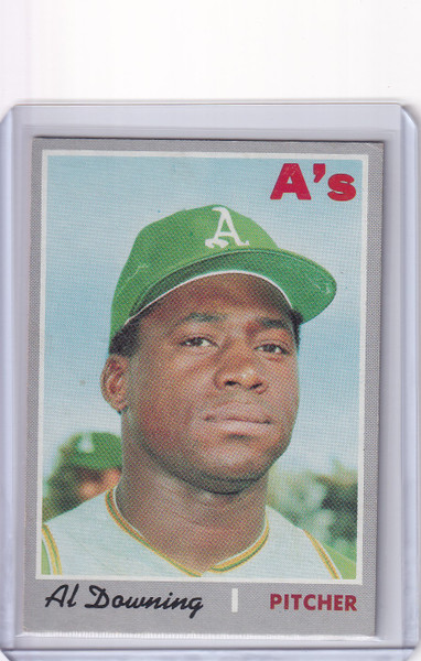 1970 Topps Baseball #584 Al Downing - Oakland Athletics