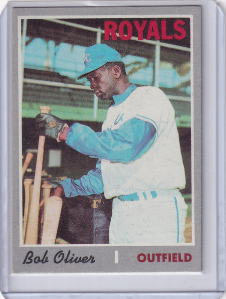1970 Topps Baseball #567 Bob Oliver - Kansas City Royals