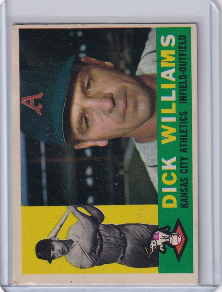 1960 Topps #188 Dick Williams - Kansas City Athletics
