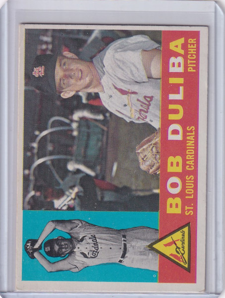 1960 Topps #401 Bob Duliba - St. Louis Cardinals RC