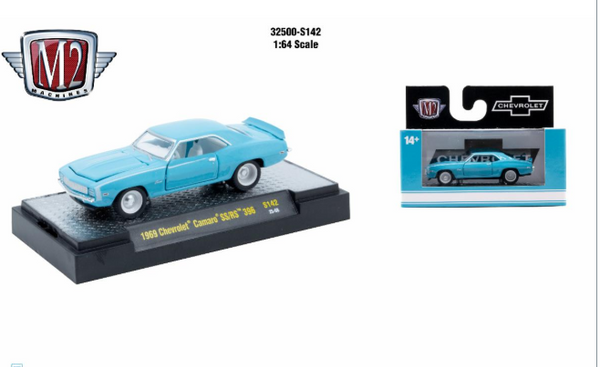M2 Machines AutoThentics Rel S142 1:64 1969 Chevrolet Camaro SS/RS 396