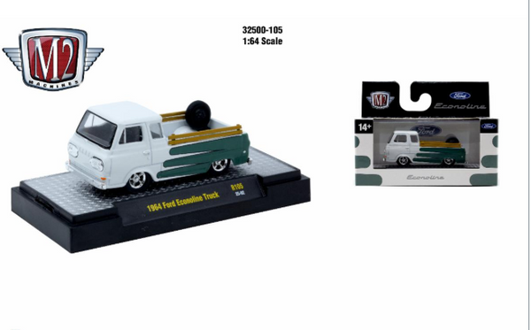 M2 Machines AutoThentics Rel 105 1:64 1964 Ford Econoline Truck