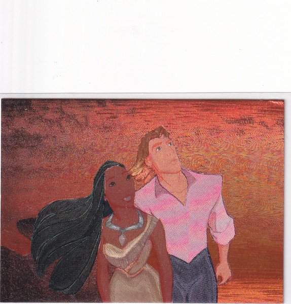1995 SKYBOX POCAHONTAS #1 FOIL INSERT- DISNEY