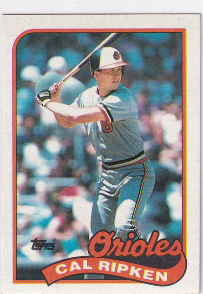 1989 TOPPS #250 CAL RIPKEN- BALTIMORE ORIOLES