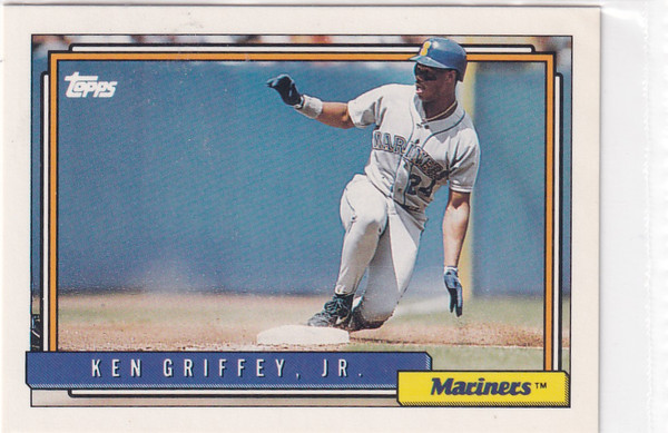 1992 TOPPS #50 KEN GRIFFEY JR- SEATTLE MARINERS