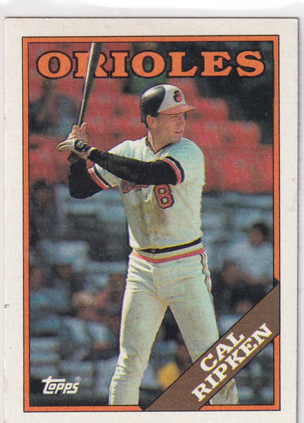 1988 TOPPS #650 CAL RIPKEN- BALTIMORE ORIOLES