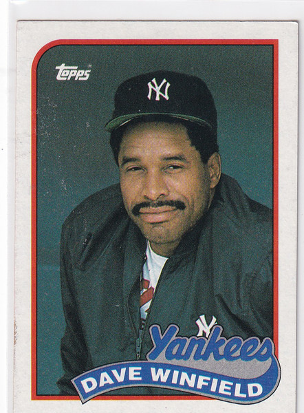 1989 TOPPS #260 DAVE WINFIELD- NEW YORK YANKEES