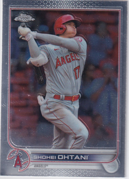 2022 TOPPS CHROME #1 SHOHEI OHTANI- ANGELS