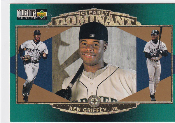 1997 UPPER DECK #CD1 KEN GRIFFEY JR CLEARLY DOMINATE- SEATTLE MARINERS