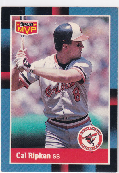1987 DONRUSS #BC-1 CAL RIPKEN JR MVP- BALTIMORE ORIOLES