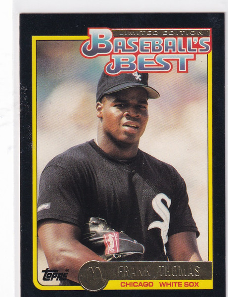 1992 TOPPS BOWMAN MCDONALDS #25 FRANK THOMAS- CHICAGO WHITE SOX