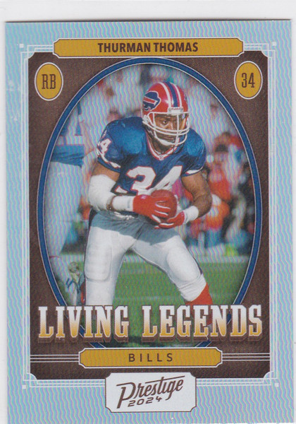 2024 Panini Prestige #LL-TTS Thurmon Thomas Living Legends Bills