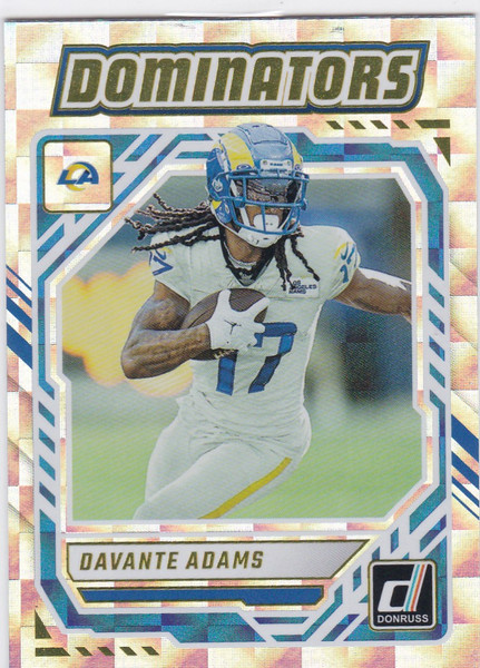 2025 Panini Donruss #Dom-ADS Davante Adams Dominators Rams