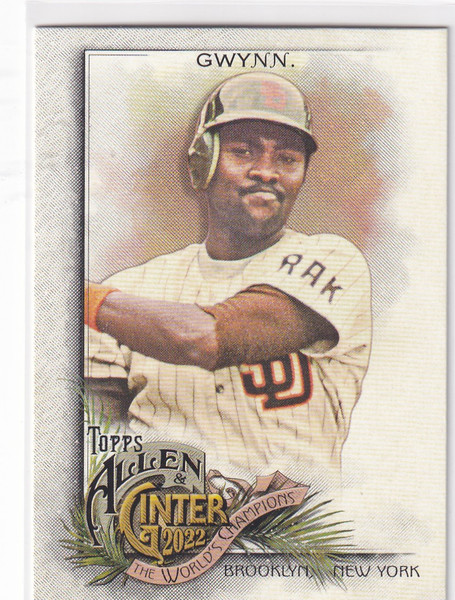 2022 TOPPS ALLEN & GINTER #138 TONY GWYNN WORLD CHAMPION- SAN DIEGO PADRES