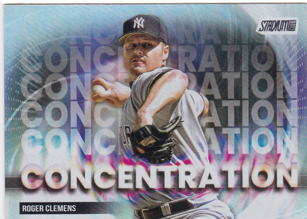 2025 Topps Stadium Club #C-1 Roger Clemens Concentration insert Yankees