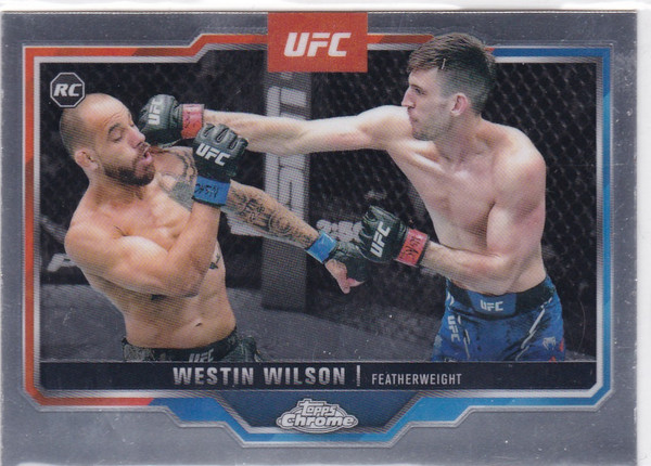 2025 Topps Chrome UFC #108 Westin Wilson RC