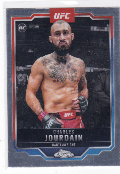 2025 Topps Chrome UFC #67 Charles Jourdain RC