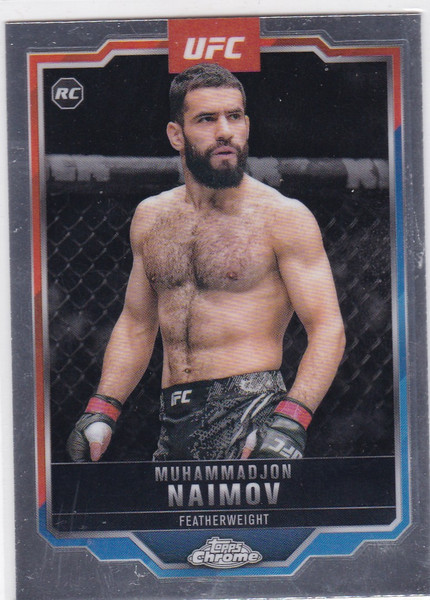 2025 Topps Chrome UFC #45 Muhammadion Naimov RC