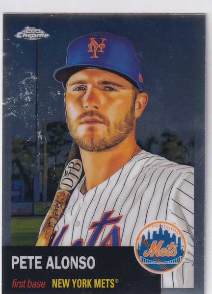 2022 TOPPS CHROME PLATNIUM #375 PETE ALONSO- NEW YORK METS