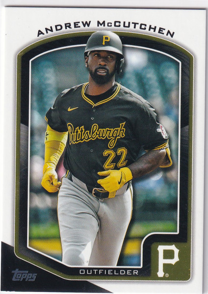 2025 TOPPS #41 ANDREW MCCUTCHEN- PITTSBURGH PIRATES