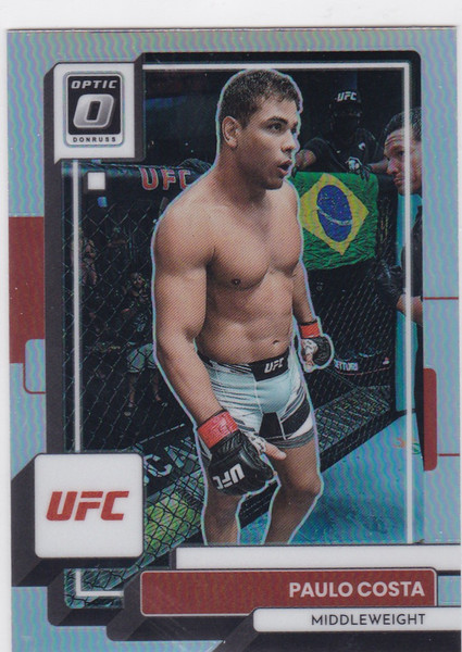 2023 Panini Donruss Optic #72 Paulo Costa #72 Prizm