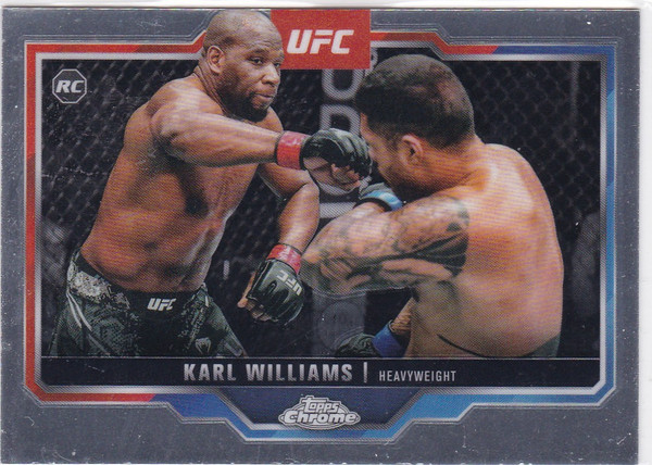 2025 Topps Chrome UFC #30 Karl Williams RC