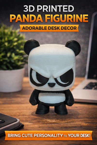 3D Printed Anty Panda Figure
