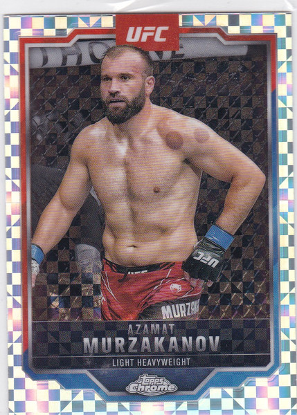 2025 Topps Chrome UFC # 168 Azamat Murzakanov X-Fractor