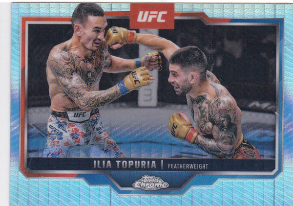 2025 Topps Chrome UFC # 43 Ilia Topuria Prizm