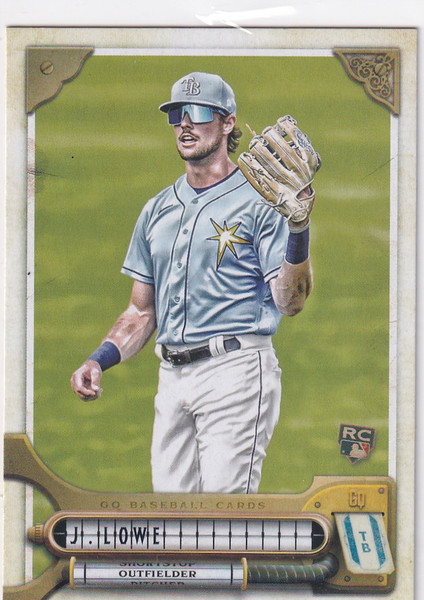 2022 TOPPS ALLEN & GINTER #52 JOSH LOWE- TAMPA BAY RAYS