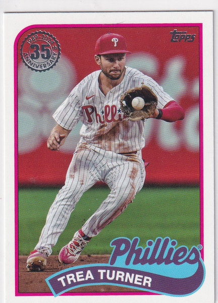 2024 TOPPS #89B-56 TREA TURNER- PHILADELPHIA PHILLIES