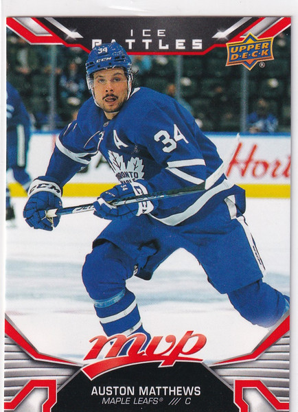 2022-23 UPPER DECK MVP #215 AUSTON MATTEWS- MAPLE LEAFS
