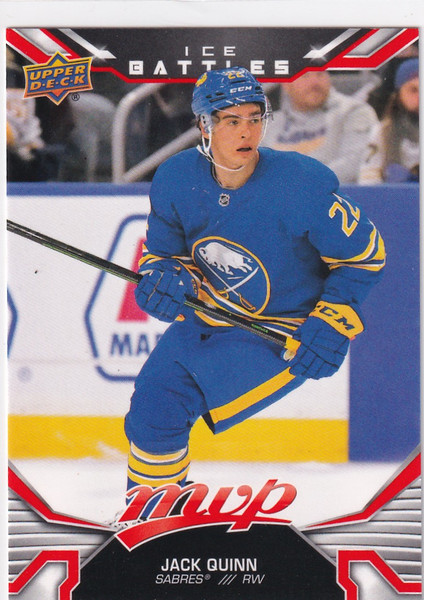 2022-23 UPPER DECK MVP #228 JACK QUINN- SABRES