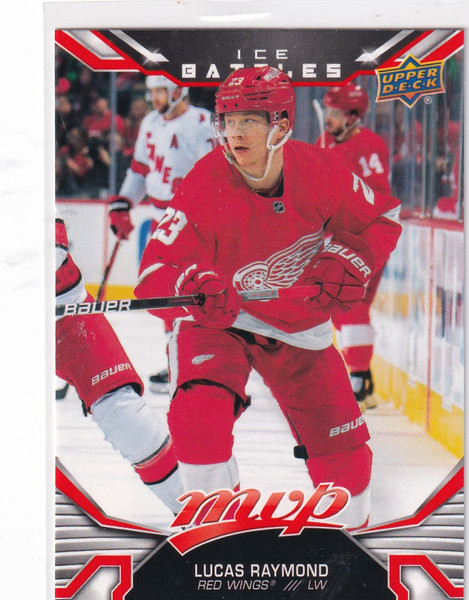 2022-23 UPPER DECK MVP #1 LUCAS RAYMOND- RED WINGS
