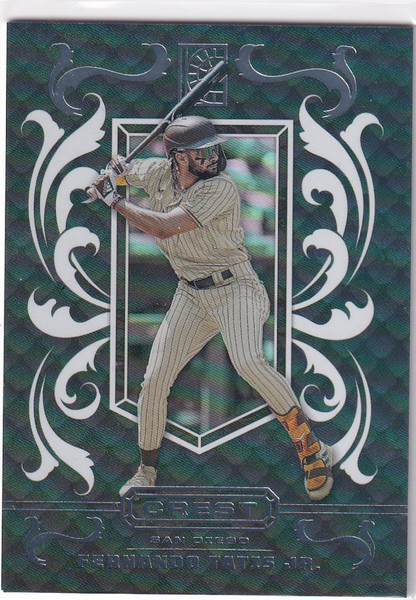 2022 CAPSTONE #C-8 FERNANDO TATIS JR CREST- SAN DIEGO PADRES