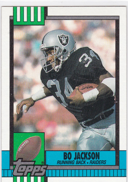 1990 Topps #285 Bo Jackson Oakland Raiders