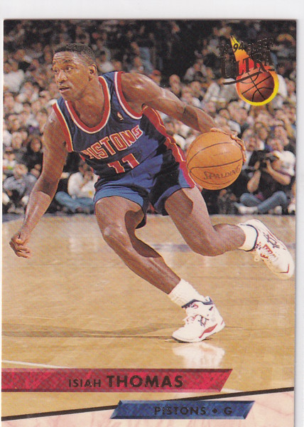 1993 FLEER #62 ISIAH THOMAS- DETROIT PISTONS