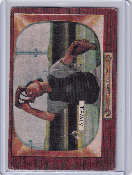 1955 Bowman Baseball #164 Toby Atwell - Pittsburgh Pirates