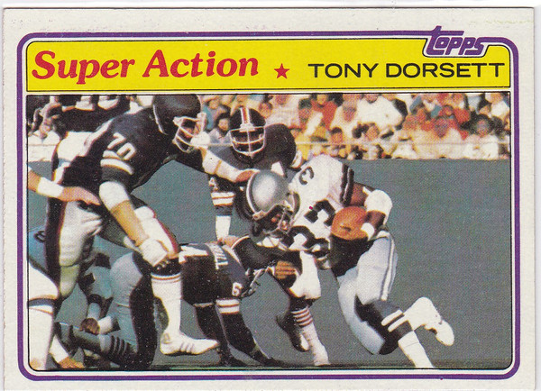 1981 Topps #138 Tony Dorsett Super Action Dallas Cowboys