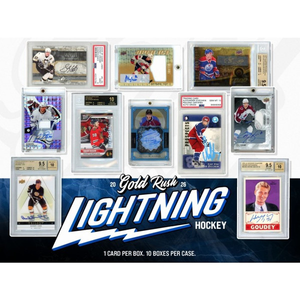 2026 Gold Rush Lightning Hockey Box