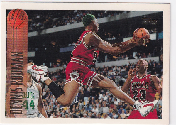 1996 TOPPS #176 DENNIS RODMAN- CHICAGO BULLS