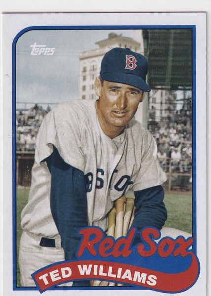 2023 TOPPS 89DH-19 TED WILLIAMS & CARL YASTRZEMSKI- BOSTON RED SOX