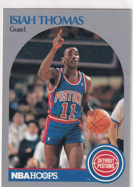 1990 HOOPS #111 ISIAH THOMAS- DETROIT PISTONS