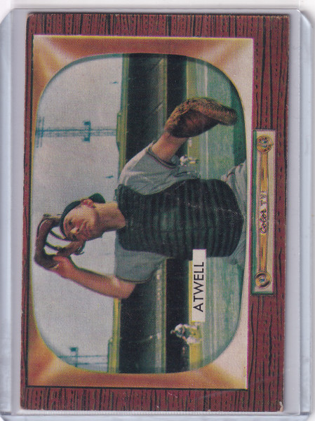 1955 Bowman Baseball #164 Toby Atwell - Pittsburgh Pirates