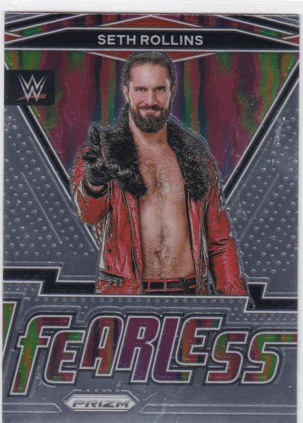 2022 Panini Prizm WWE #24 Seth Rollins Fearless