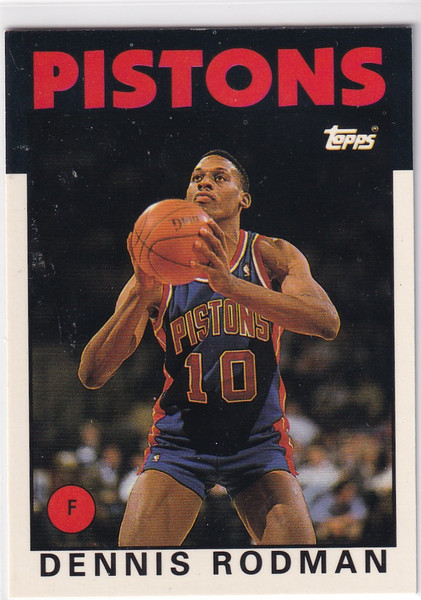 1993 TOPPS ARCHIVES #86 DENNIS RODMAN- DETROIT PISTONS